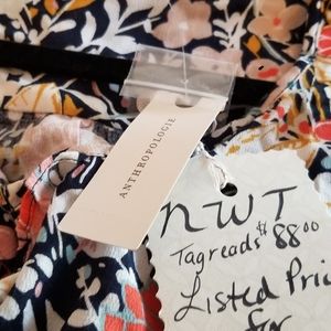 Anthropologie Maeve blouse NWT